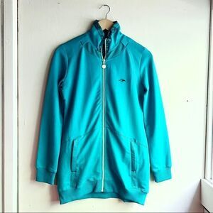 Maraton Teal Zip Up Jacket